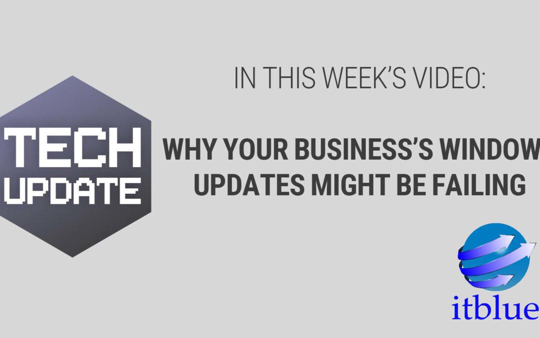 Windows Updates Failing? – Might be one simple thing
